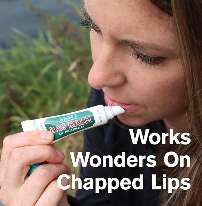 Vermont's Original Bag Balm Fragrance Free Lip Balm with Vitamin E | Pack of 4 0.3oz Tubes-Velvo Beauty