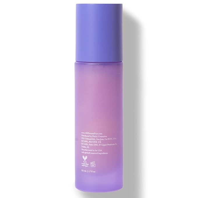 100% PURE Bakuchiol Facial Moisturizer Natural Retinol Alternative Face Cream with Anti Aging Antioxidants Hyaluronic & Kojic Acid Squalene Daily Skincare for Women & Men - 1.7 fl oz-Velvo Beauty