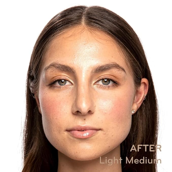 pūrlisse Radiant Glow Illuminating BB Cream with SPF 30 - Glow BB Cream Enriched with Goji & Hawthorn Berry for Dewy Skin - Helps to Improve Skin Texture & Radiance - Light Medium (1.4 oz)-Velvo Beauty