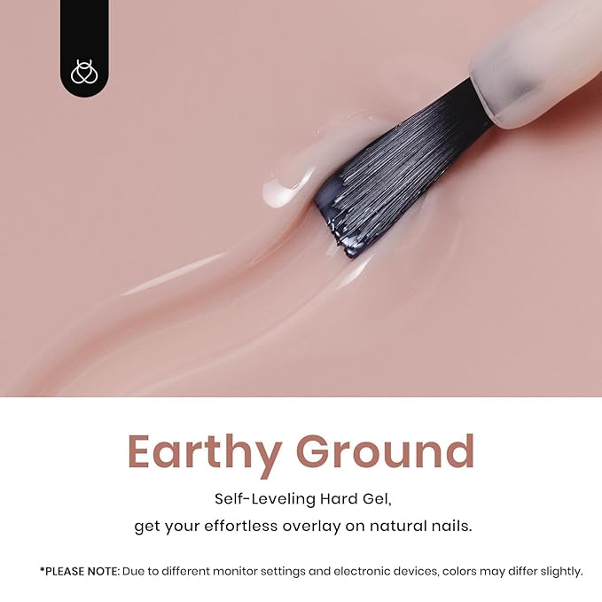 Beetles Builder Gel for Nails 7 in 1 Builder Nail Gel Color Nude Brown for Nails Extension & Building Apex Strengthen Thin Nails DIY Salon at Home Nail Art Base Gel Needed Gift for Women-Velvo Beauty