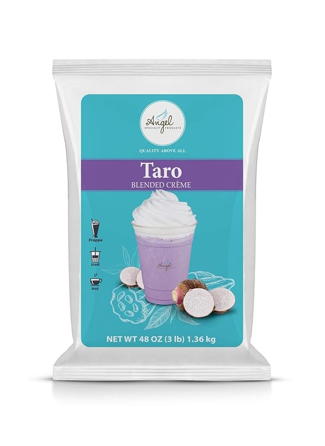 Taro Blended Crème Mix by Angel Specialty Products [3 LB]-Velvo Beauty