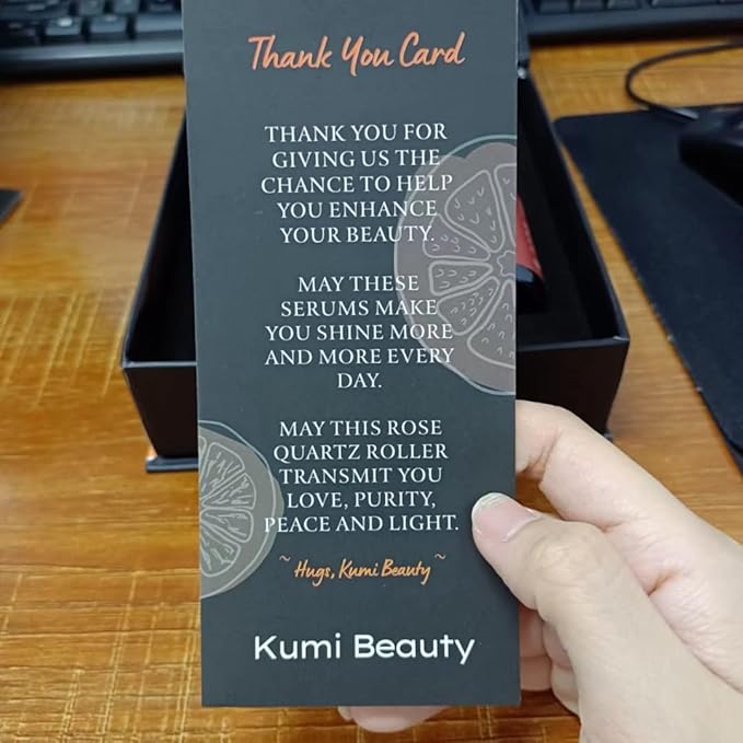 Kumi Beauty. K-Beauty Serums ~ 3 in 1 Gift Box ~ ||| Set: 2 Face Serums (Vitamin C + Retinol) + 1 Rose Quartz Roller.-Velvo Beauty