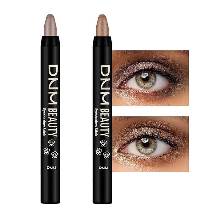 Kaely 2Pcs Cream Eyeshadow Sticks Set for Eyes Waterproof,Taupe Shimmer & Bronze Shimmer Matte Eye shadow Stick Pencil Pen Bulk sombras en crema para ojos 19+20-Velvo Beauty