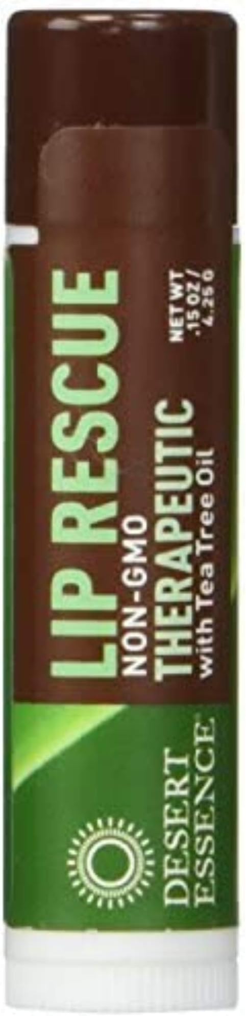 DESERT ESSENCE Tea Tree Lip Balm Display 24 Piece, 0.02 Pound-Velvo Beauty