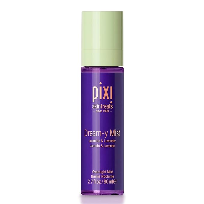 Pixi Beauty Dream-y Mist | Elixir Facial Mist | Help Hydrate & Preserve Skin with Jasmine, Lavender, Chamomile, 80ml-Velvo Beauty