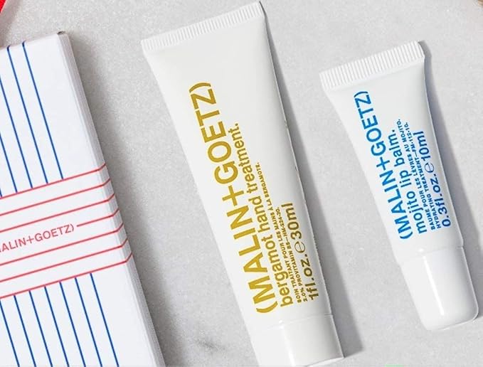 Malin + Goetz Mojito Lip Moisturizer for Men & Women, 0.3 fl. oz. - Hydrating Lip Gel for Chapped Lips, Nourishing Dry Lip Treatment, No Fragrance or Flavor, Vegan & Cruelty Free-Velvo Beauty