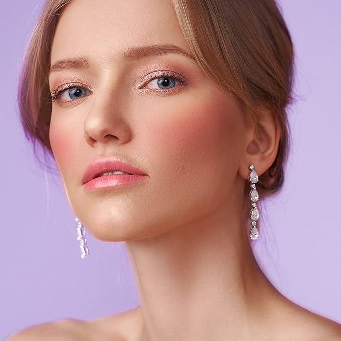 2Pcs Cream Blush Highlighter Makeup Stick Makeup Set for Girls and Women #T Cherry Blush-Velvo Beauty