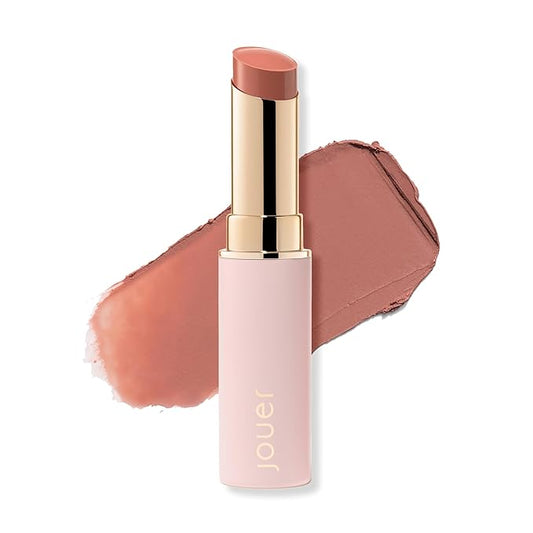 Jouer Balm Bouche Demi-Matte Lip-Sororité - Tinted Lip Balm - Hydrating Lip Tint Long Lasting - Matte Lip Color - Jojoba Seed Oil and Shea Butter Formula-Velvo Beauty