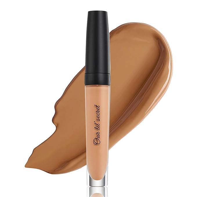 Frankie Rose Cosmetics Our Lil’ Secret Concealer – Sweat-Proof & Matte Under Eye Concealer, Long Lasting Concealer Full Coverage For Fine Lines, Dark Circles & Hide Imperfections - Toffee-Velvo Beauty