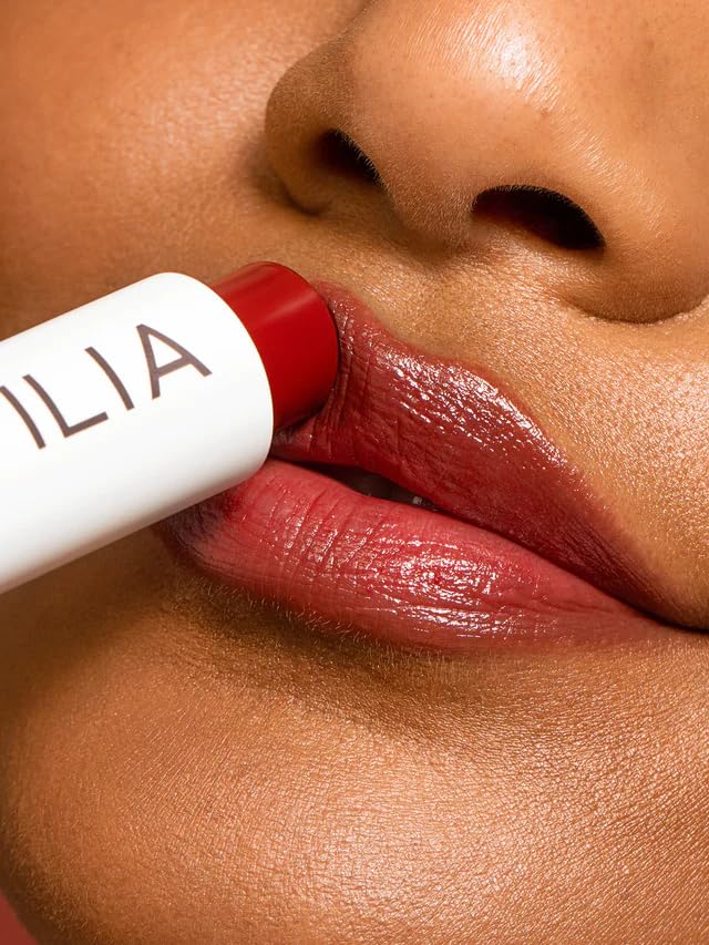 ILIA - Balmy Tint Hydrating Lip Balm | Non-Toxic, Cruelty-Free, Moisturizing + Sheer, Buildable Lip Color (Lady, 0.15 oz | 4.4 g)-Velvo Beauty