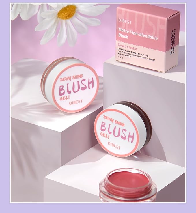 Warm Change Blush Clear Color Change Moisturizing Natural Nude Long-lasting All-Day Face Enhancing Makeup Color,-Velvo Beauty