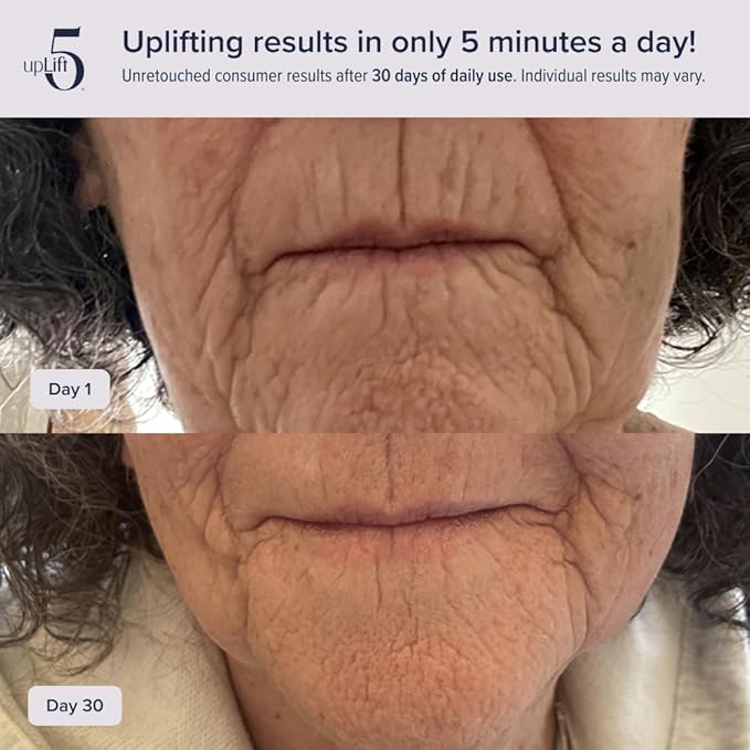 Pulsating Facial Lift | 5 Minute Age Reversal Device, Contours & Improves Facial Structures, Tightening & Toning of Skin-Velvo Beauty