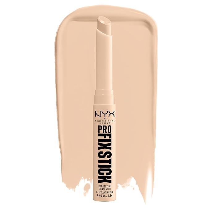 NYX PROFESSIONAL MAKEUP Pro Fix Stick Correcting Concealer, Buildable Medium Coverage Concealer Stick - Alabaster-Velvo Beauty