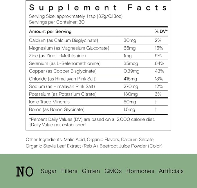 Moon Juice - Mini Dew Electrolytes Powder - Watermelon (30 Servings) - 2in1 Electrolytes & Minerals - Hydration Powder - Magnesium, Calcium, Potassium & Pink Salt - Sugar Free, Vegan, Non GMO-Velvo Beauty