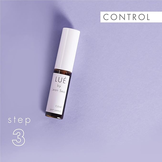 SKIN SOLUTION SET a THREE Step Solution for All Skin Types, Includes Lue by Jean Seo ERASE exfoliant, BALANCE Hydrating Serum and CLEAR Spot Control-Velvo Beauty
