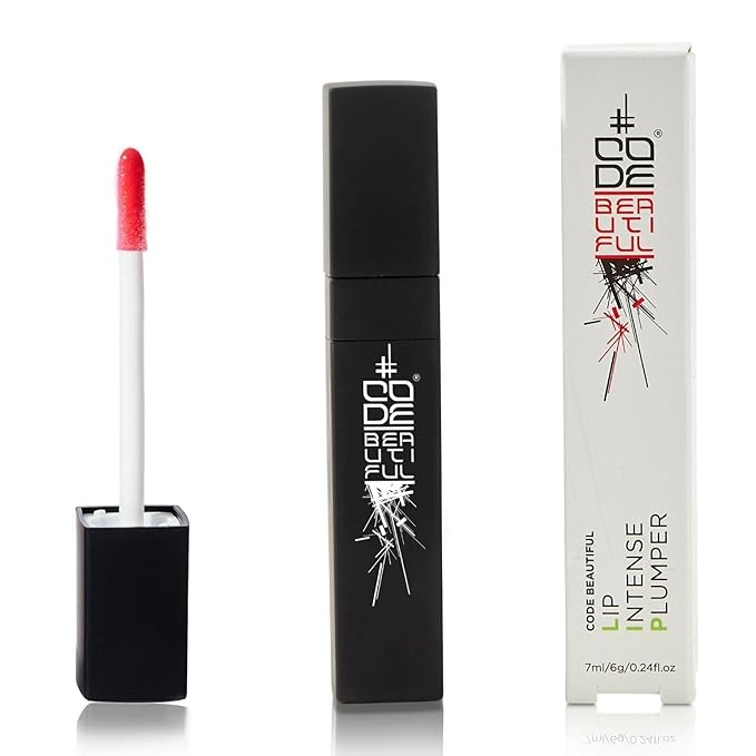 Lip Plumping Treatment Gloss for Fuller Plumper Lips | Long Lasting | Hyaluronic Acid Infused | Vegan & Cruelty Free | Lip Intense Plumper 7ml-Velvo Beauty