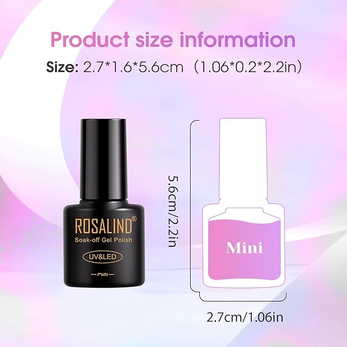 ROSALIND Cateye Gel Polish, 8 Colors Holographic Magnetic Cat Eye Gel Nail Polish Set with Magnet, Red Blue Purple Black Gel Polish Galaxy Collection Nail Art Gift DIY at Home-Velvo Beauty