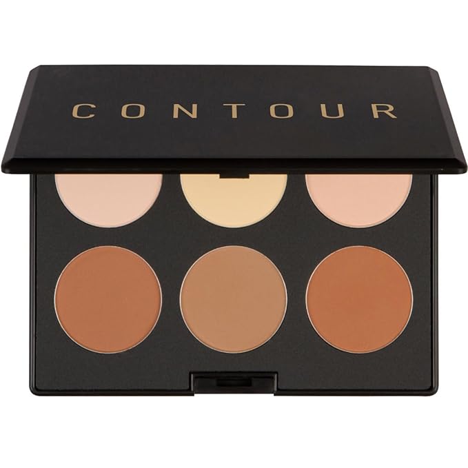 Elizabeth Mott Bronzer Contour Kit & Highlighting Powder - Cruelty Free & Paraben Free - 6 Shades for a Natural Glow-Velvo Beauty