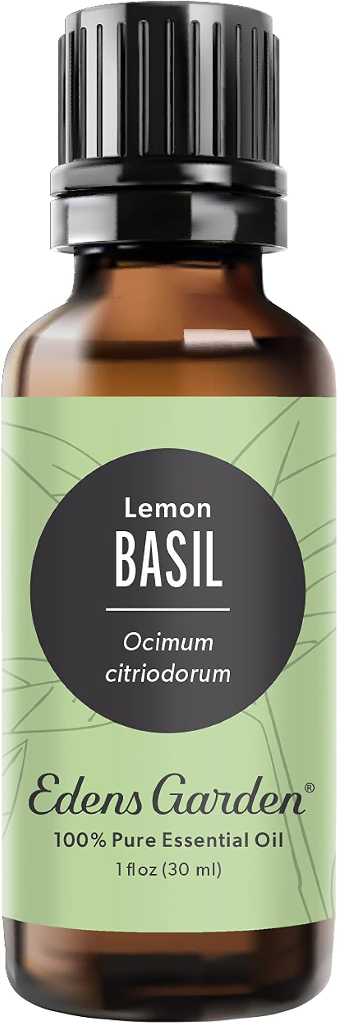 Edens Garden Basil- Lemon Essential Oil- 100% Pure Premium Grade, Undiluted, Natural, Therapeutic, Aromatherapy, The Best for Diffuser, Candle, Laundry, Humidifiers 30 ml (1 fl oz)-Velvo Beauty