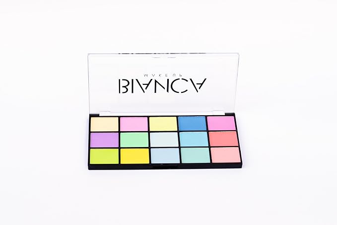15 Colors Eyeshadow Palette | Versatile Range for Unlimited Eye Looks. (Pastel)-Velvo Beauty