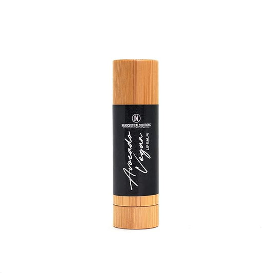 AVOCADO VEGAN LIP BALM, Clean, Light, Highly Nutritious Avocado & Shea Butter Lip Balm, Penetrates Deep Tissue and Protects Chapped Dry and Sore Lips.-Velvo Beauty