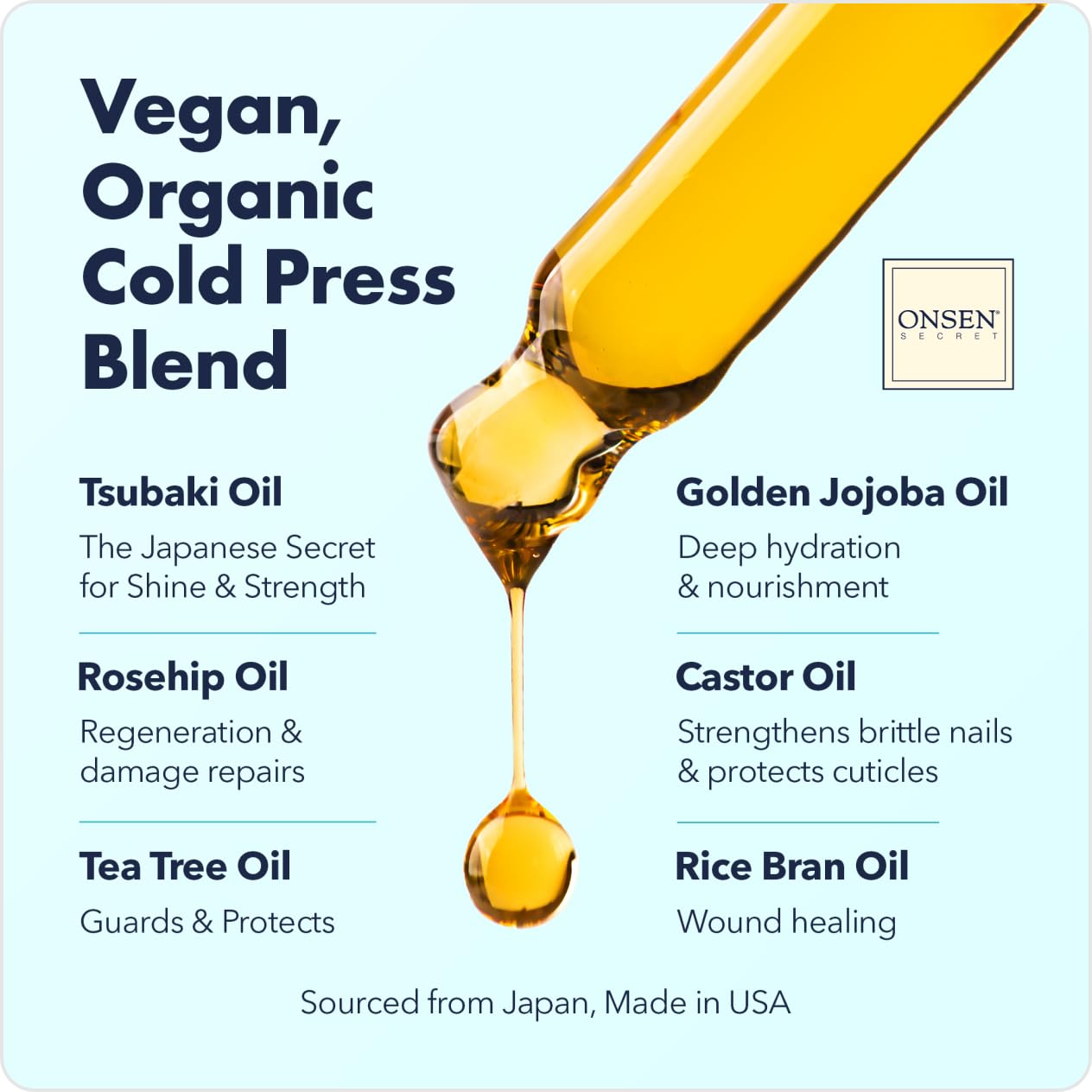 Onsen Nail & Cuticle Rescue Kit - Conditioner Serum, Repair Oil & Cuticle Balm - Tsubaki, Shea Butter, Jojoba - Strengthens Nails, Softens Cuticles, Hydrates Skin (15ml Serum + 10ml Oil + 26ml Cream)-Velvo Beauty