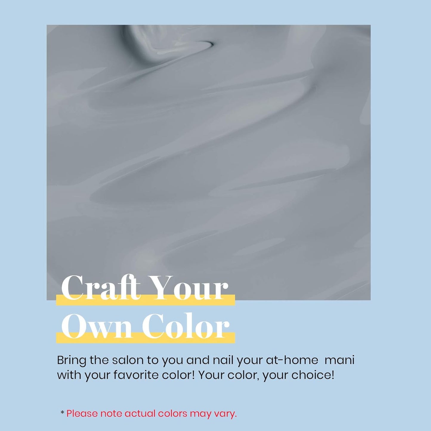 Beetles Grey Gel Nail Polish - Fall Elegance All Season Gel Polish Soak Off U V LED Nail Lamp DIY Home Salon Manicure Nail Art 0.51 Oz Gifts for Women-Velvo Beauty