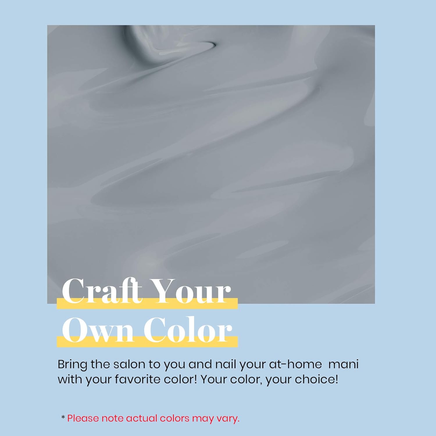 Beetles Grey Gel Nail Polish - Fall Elegance All Season Gel Polish Soak Off U V LED Nail Lamp DIY Home Salon Manicure Nail Art 0.51 Oz Gifts for Women-Velvo Beauty