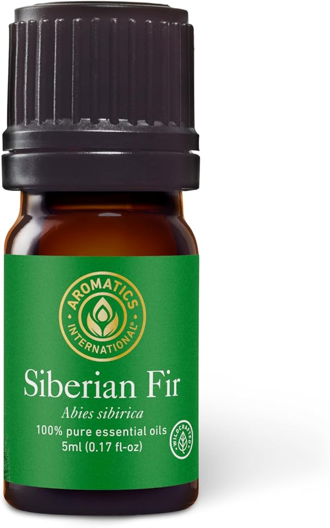Aromatics International Premium Organic Siberian Fir Essential Oil 5ml | 100% Pure Essential Oil for Diffusion & Aromatherapy-Velvo Beauty