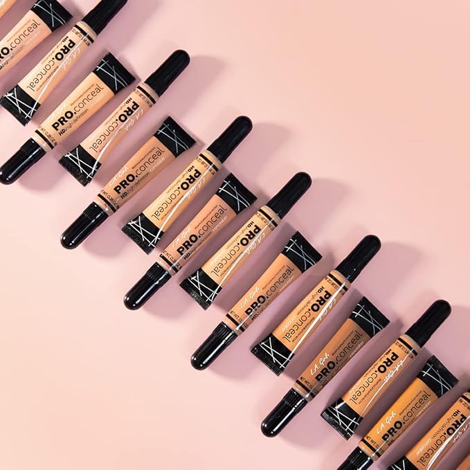 L.A. Girl Pro Concealer, Toffee, 0.28 Oz (LAX-GC984-B)-Velvo Beauty