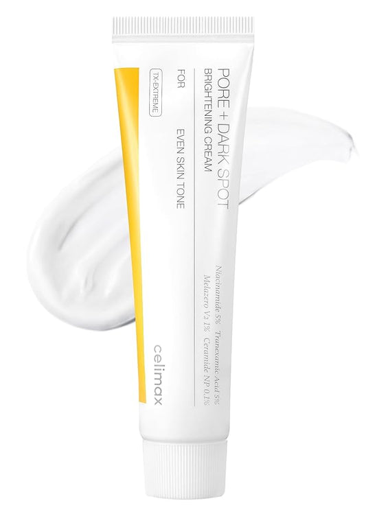 celimax Pore+Dark Spot Brightening Cream | with Niacinamide, Tranexamic Acid, TXA Cream, Pore Minimizer, Non-Irritating, Hydrating, For Sensitive Skin, 35ml-Velvo Beauty