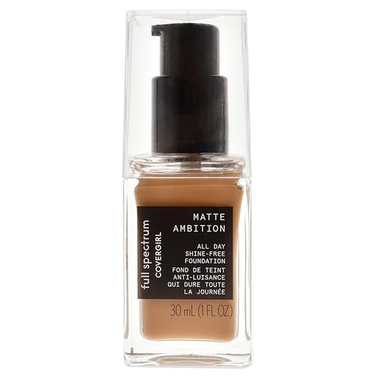 COVERGIRL Matte Ambition, All Day Foundation, Tan Cool 2, 1.01 Ounce-Velvo Beauty