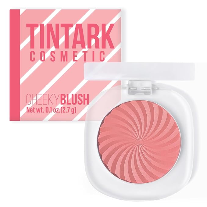 Cheeky Blush Compact for Face Cheeks, Talc Free Blusher Palette, Matte Powder Makeup, Natural Healthy, Mauve Pink Magenta Peach Red, Vegan Cruelty Free-Velvo Beauty
