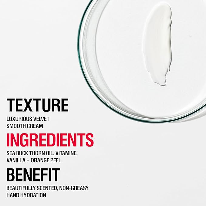 Grown Alchemist Hand Cream REFILL Pouch: Vanilla, Orange Peel. Non-Greasy Moisturizer that Soothes and Softens Hands, 500ml-Velvo Beauty