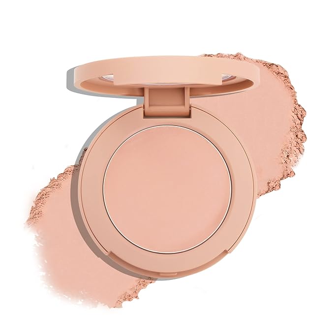 Boobeen Powder Blush, Single Color Blush Face Blush Palette Matte Baked Cream Blush Makeup Powder, High Pigment Pressed Blush for Create a Natural Cheek Flushed Look-Velvo Beauty