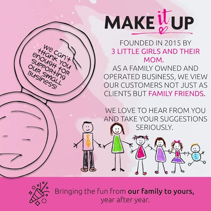 My First Makeup Set for Young Girls I Kids Makeup Kit for Little Girls I Foldable Makeup Palette with Makeup Mirror I Pink Set Makeup for Kids Vanity I Original Design Washable Toddler Makeup Kit Gift-Velvo Beauty