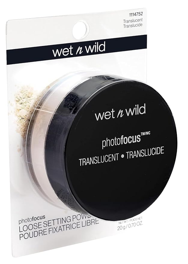 wet n wild Loose Setting Powder Photo Focus Loose Finishing Powder Off-White Translucent-Velvo Beauty