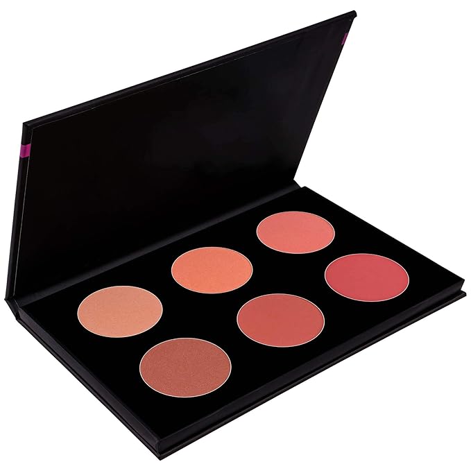 SHANY Shimmer & Matte Warm-Toned Blush Palette - Layer 6 - Refill for the 6 Layer Mini Masterpiece Collection Makeup Set-Velvo Beauty