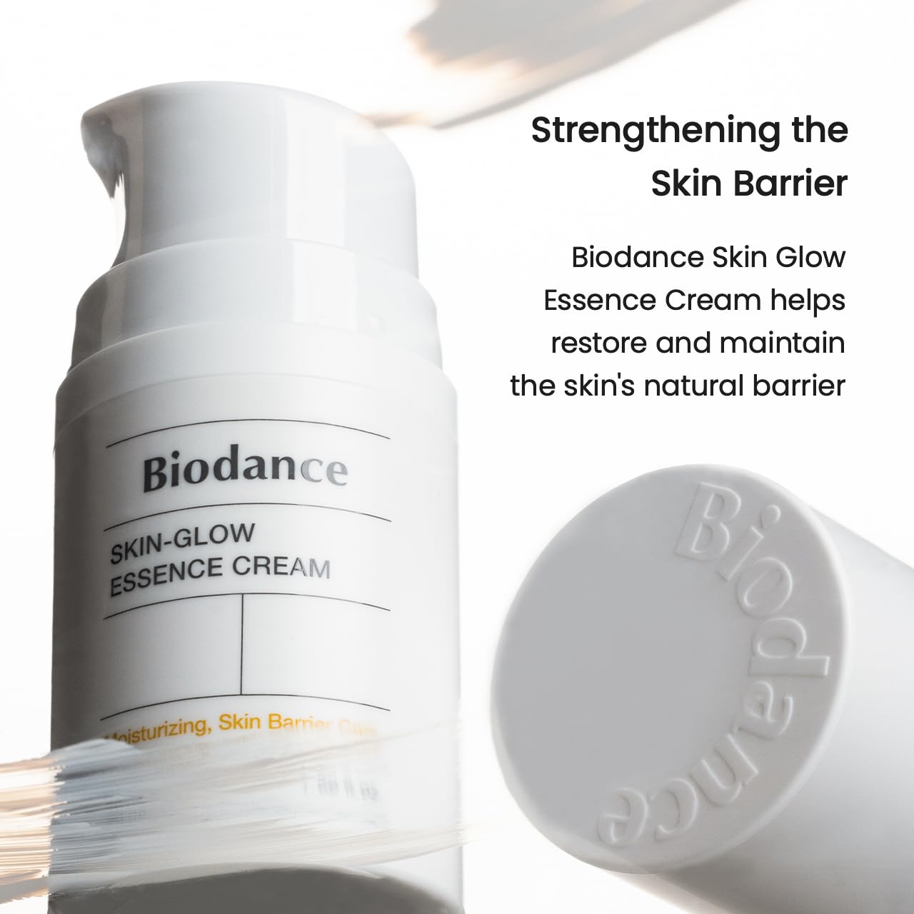 BIODANCE Skin-Glow Essence Cream, Moisturizing, Anti-Aging, Hyaluronic Acid & Ceramide Facial Moisturizer, Korean Skincare | 1.69 fl.oz, 50ml-Velvo Beauty