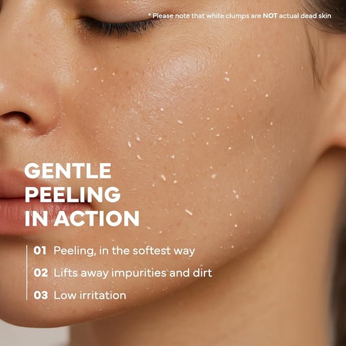 SAM’U PH Sensitive Cloud Peeling Gel – Gentle Exfoliating Gel for Face with Pineapple Enzymes & Hyaluronic Acid – Hydrating Facial Peel & Face Scrub for Sensitive Skin, 120ml, 3.38 fl.oz-Velvo Beauty