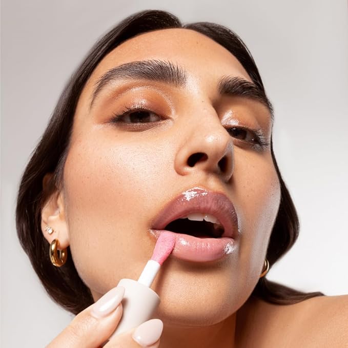 Karuna Skin - Tinted Lip Oil, Soothing & Moisturizing Lip Products with Peptides, Antioxidants, Hydrating Flattering Vegan Lip Tint, Float, 4.8 mL/0.16 fl. oz-Velvo Beauty