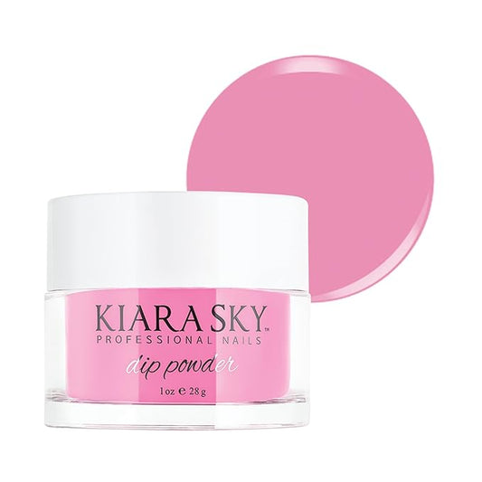 Kiara Sky Long Lasting Nail Dip Powder Pink Tones 1 oz, Pink Tutu-Velvo Beauty
