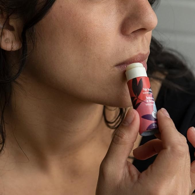 ATTITUDE Plastic-free Lip Balm, EWG Verified Plant- and Mineral-Based Ingredients, Vegan and Cruelty-free Personal Care Products, Watermelon, 0.3 Oz-Velvo Beauty