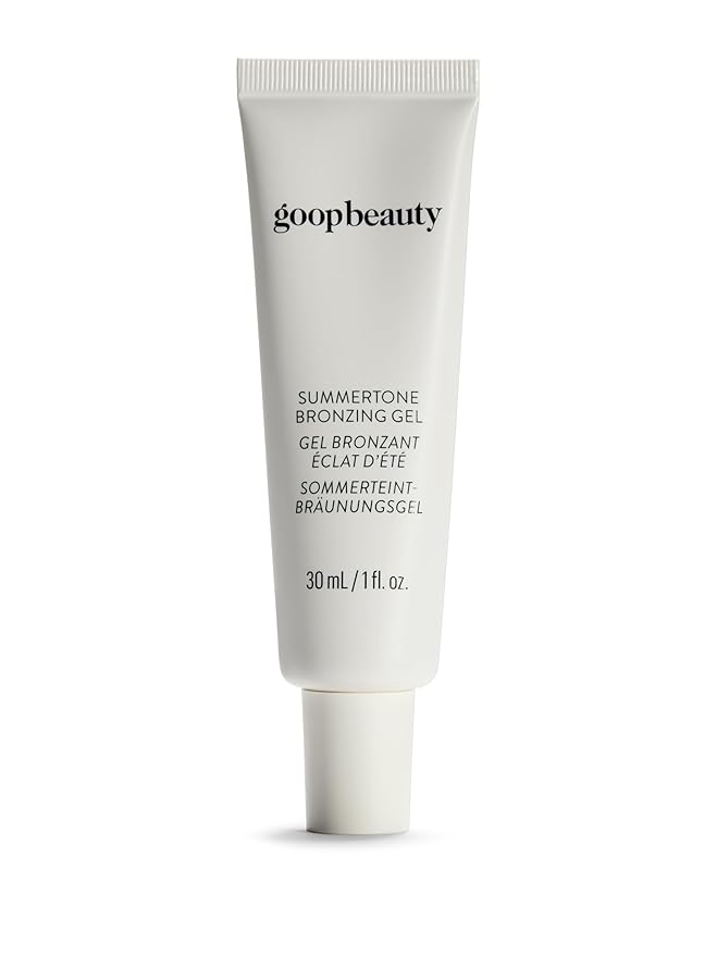 goop Beauty Summertone Bronzing Gel | Hydrating Skin Tint for a Sun-Kissed Glow | Vitamin E & Red Algae Astaxanthin | 1 fl oz-Velvo Beauty
