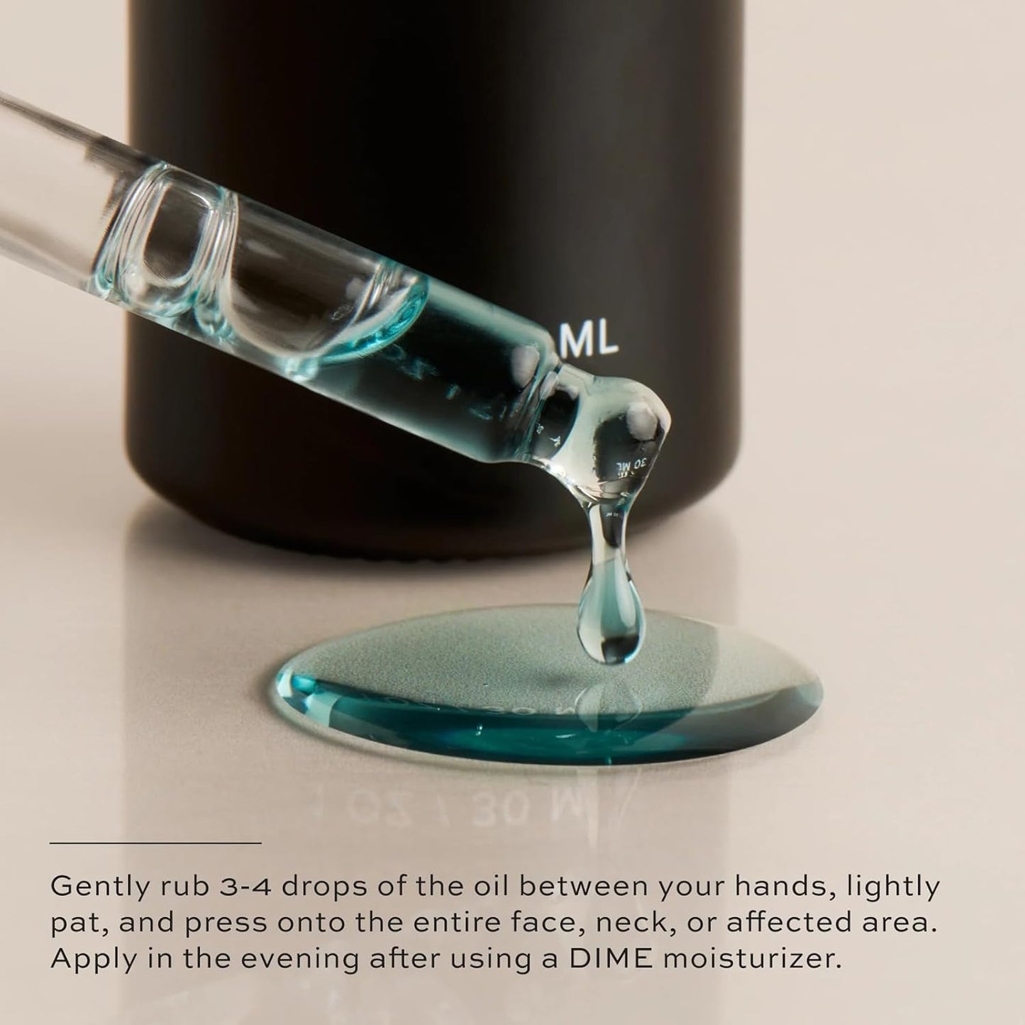 DIME Beauty Blue Facial Oil, 1 oz / 30 mL - Blemish Spot Treatment with Blue Tansy, Black Cumin Seed, Rosehip, and Grapeseed Oils-Velvo Beauty