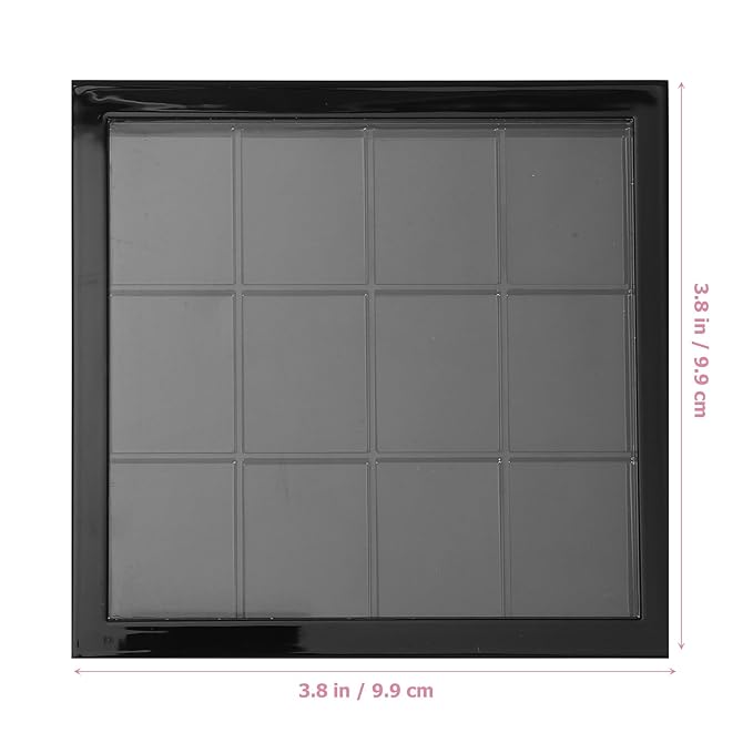 Beaupretty Empty Lip Palette Eyeshadow Makeup Palette Empty Eyeshadow Palette Empty Make Up Container Palette for DIY Cosmetics Lipstick Blush Powder-Velvo Beauty