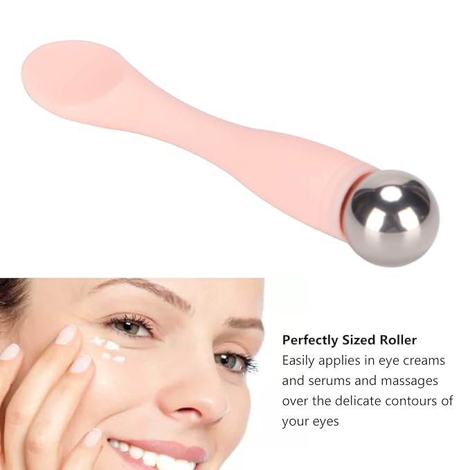 Eye Cream Massage Sticks, ye Cream Applicator Eye Anti Wrinkle Eye Fatigue Relief Massage Stick for Facia Treatments and Masks Cream Scoop Cosmetic Tool-Velvo Beauty