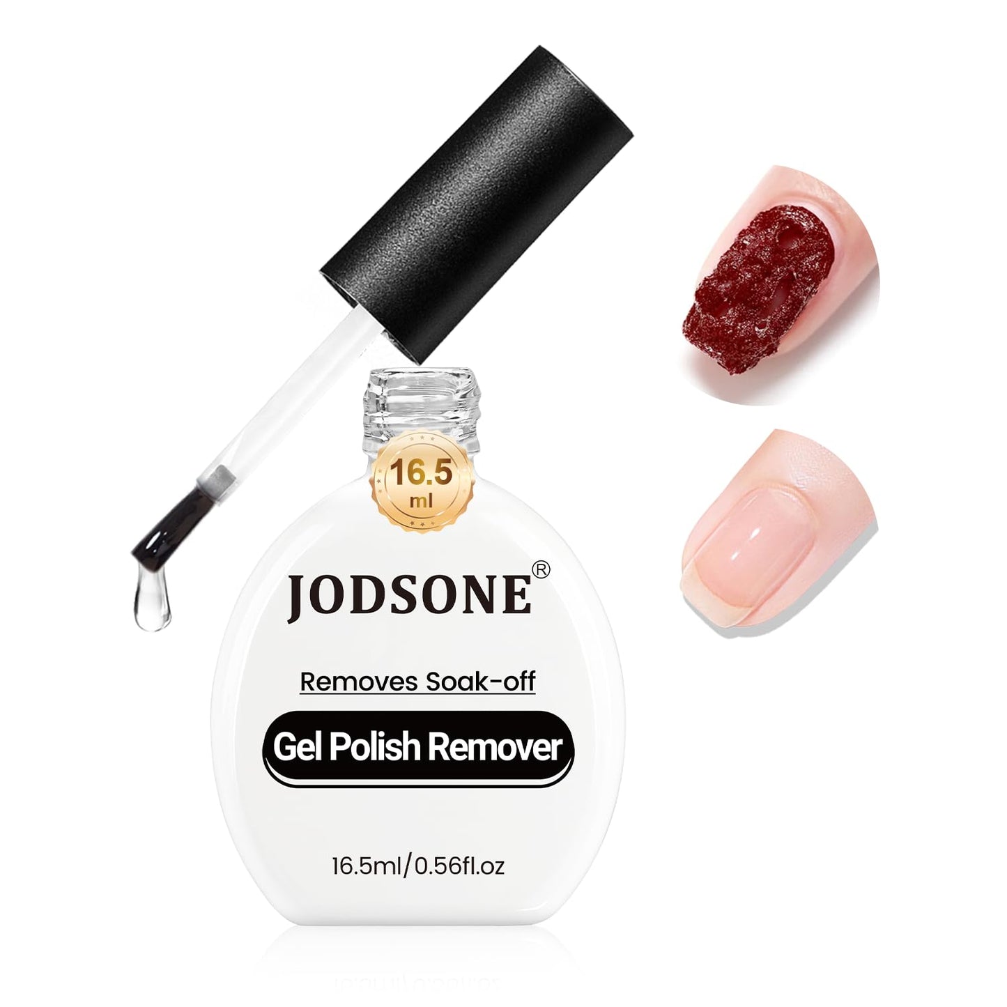 JODSONE Gel Nail Remover 16.5ml No Need Soaking or Wrapping for Nails 3-5 Minutes Effective Gel Nail Polish Remover for Quick And Easy Removal At Home-Velvo Beauty