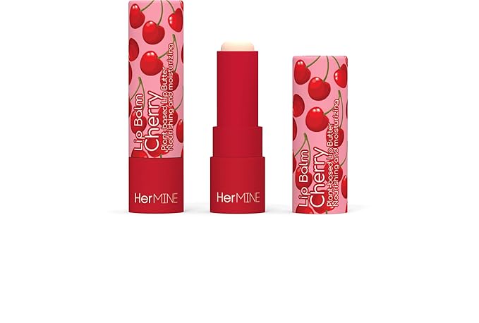 HerMINE Lip Balm Plant-based Lip Butter 3 Pack Nourishing Moisturizing LipBalm LipButter Long Lasting Delicious Flavors Intense Hydration-Velvo Beauty