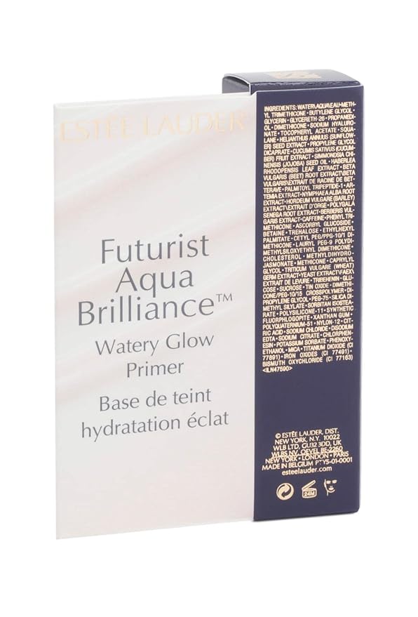 Estée Lauder Futurist Aqua Brilliance™ Watery Glow Primer Triple Moisture with Hyaluronic Acid, 0.5 oz.-Velvo Beauty